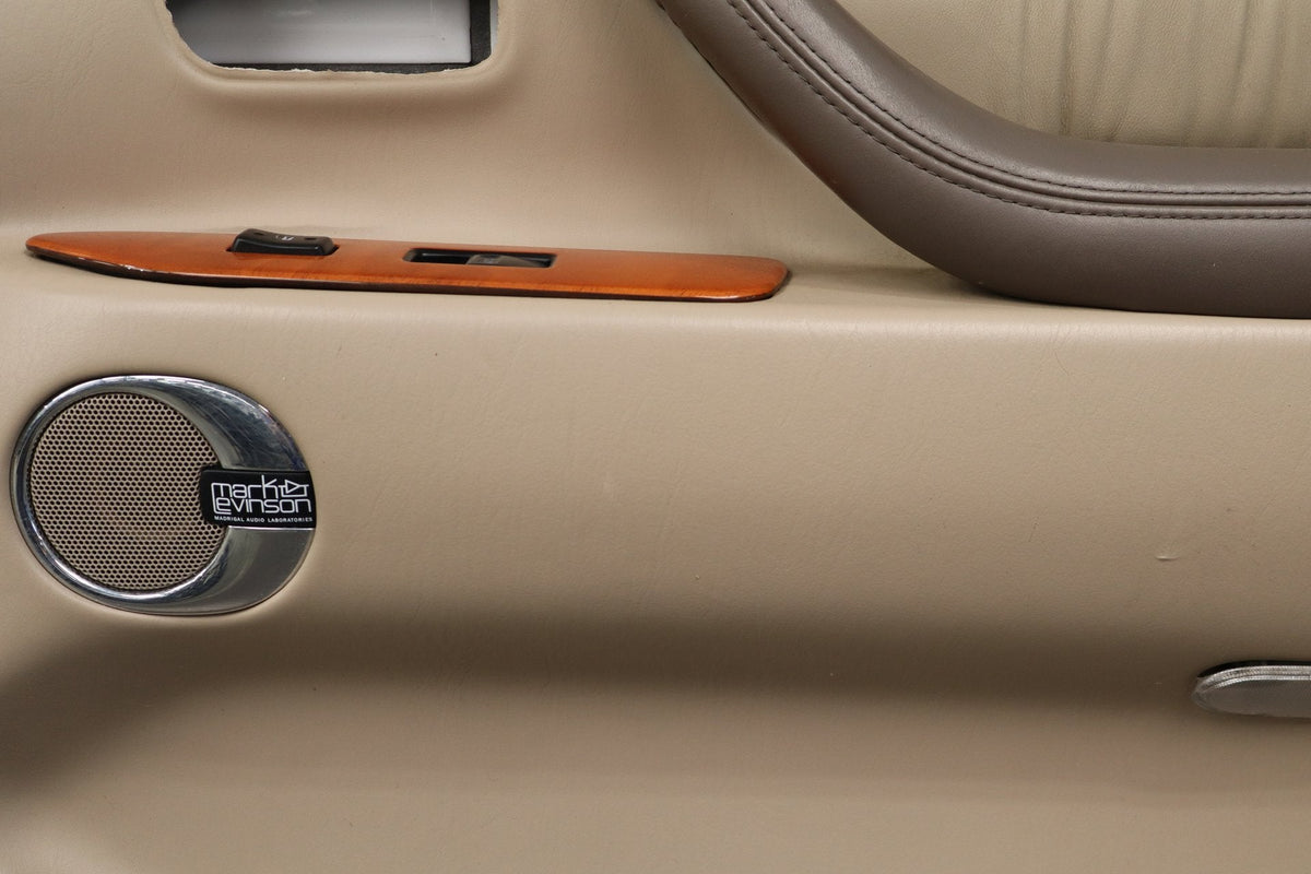 1998-2002 Lexus LX470 Right Front Door Trim Panel Ivory 003