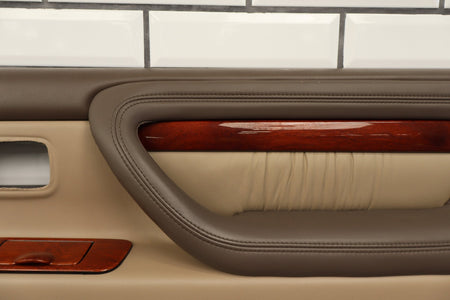 1998-2002 Lexus LX470 Right Rear Door Trim Panel Ivory 003