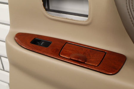 1998-2002 Lexus LX470 Right Rear Door Trim Panel Ivory 003