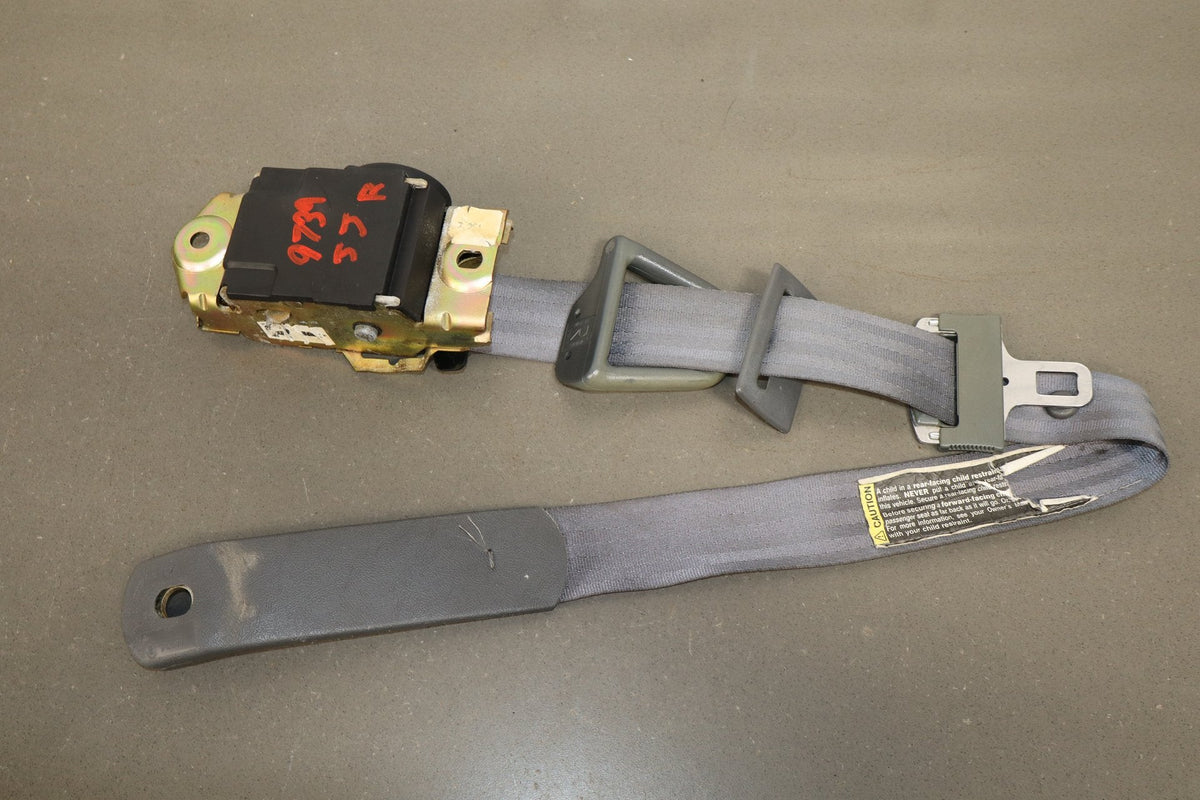 1998-2002 Pontiac Firebird Coupe - Right Front Seat Belt Gray