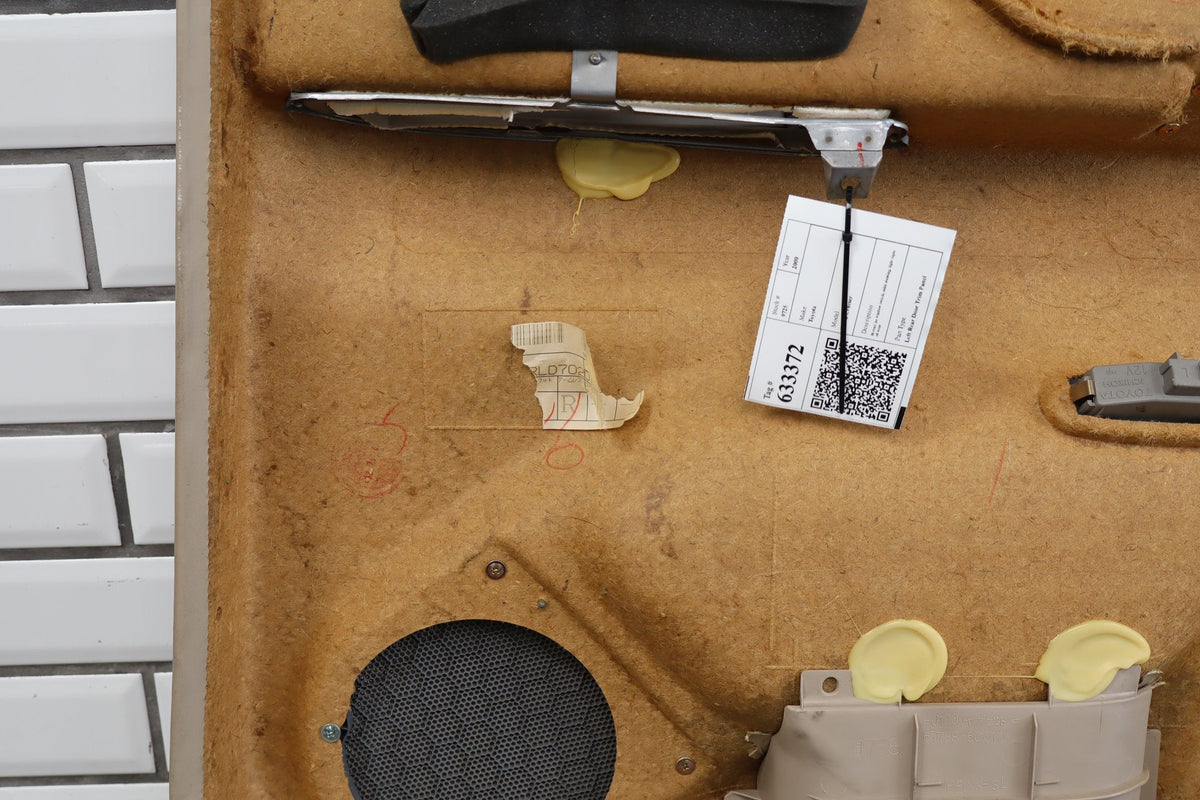 1998-2002 Toyota Land Cruiser Left Rear Door Panel Oak LA40