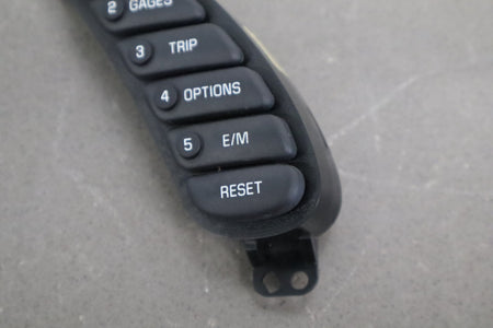 1998-2004 Chevrolet Corvette C5 HUD Control & Information Buttons