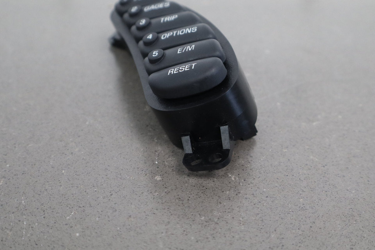 1998-2004 Chevrolet Corvette C5 HUD Control & Information Buttons