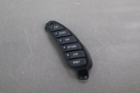1998-2004 Chevrolet Corvette C5 HUD Control & Information Buttons