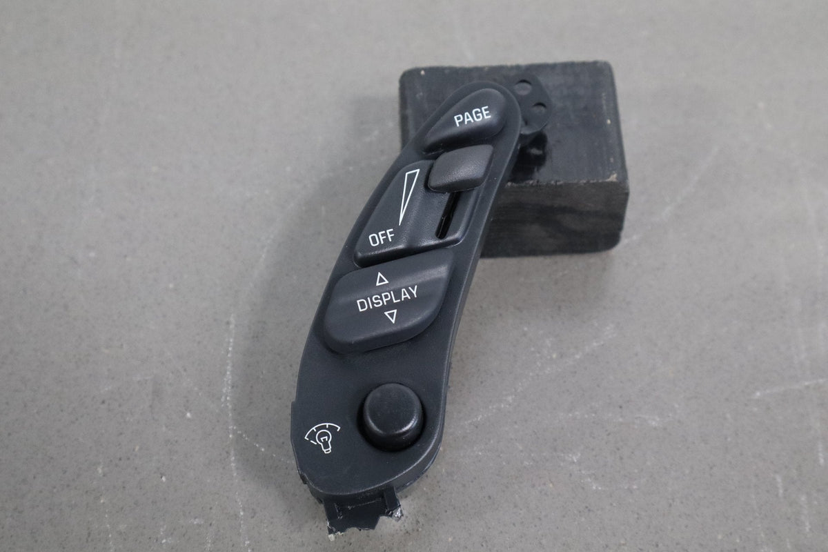 1998-2004 Chevrolet Corvette C5 HUD Control & Information Buttons