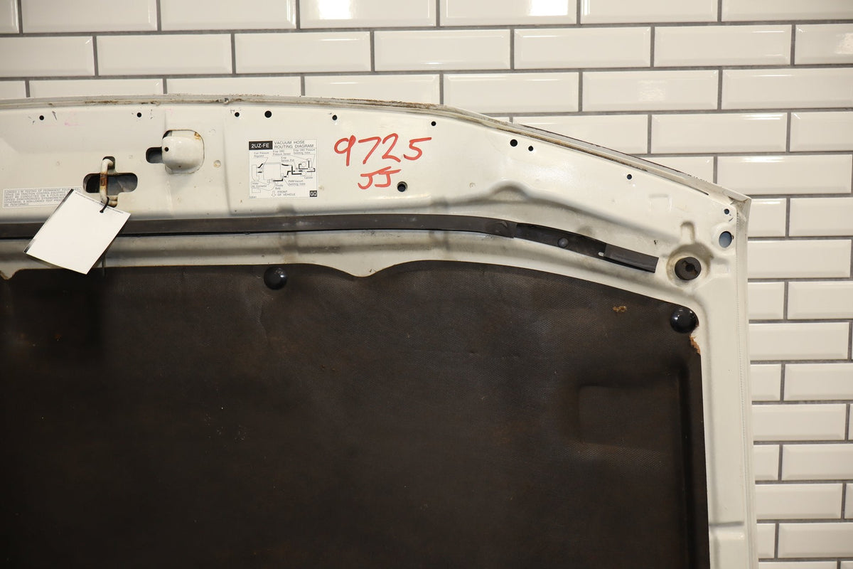1998-2007 Toyota Land Cruiser Hood White 056 5330160510