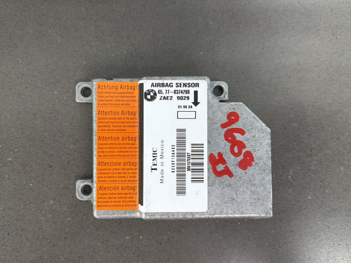 1998 BMW Z3 SRS Computer OEM 65778374798