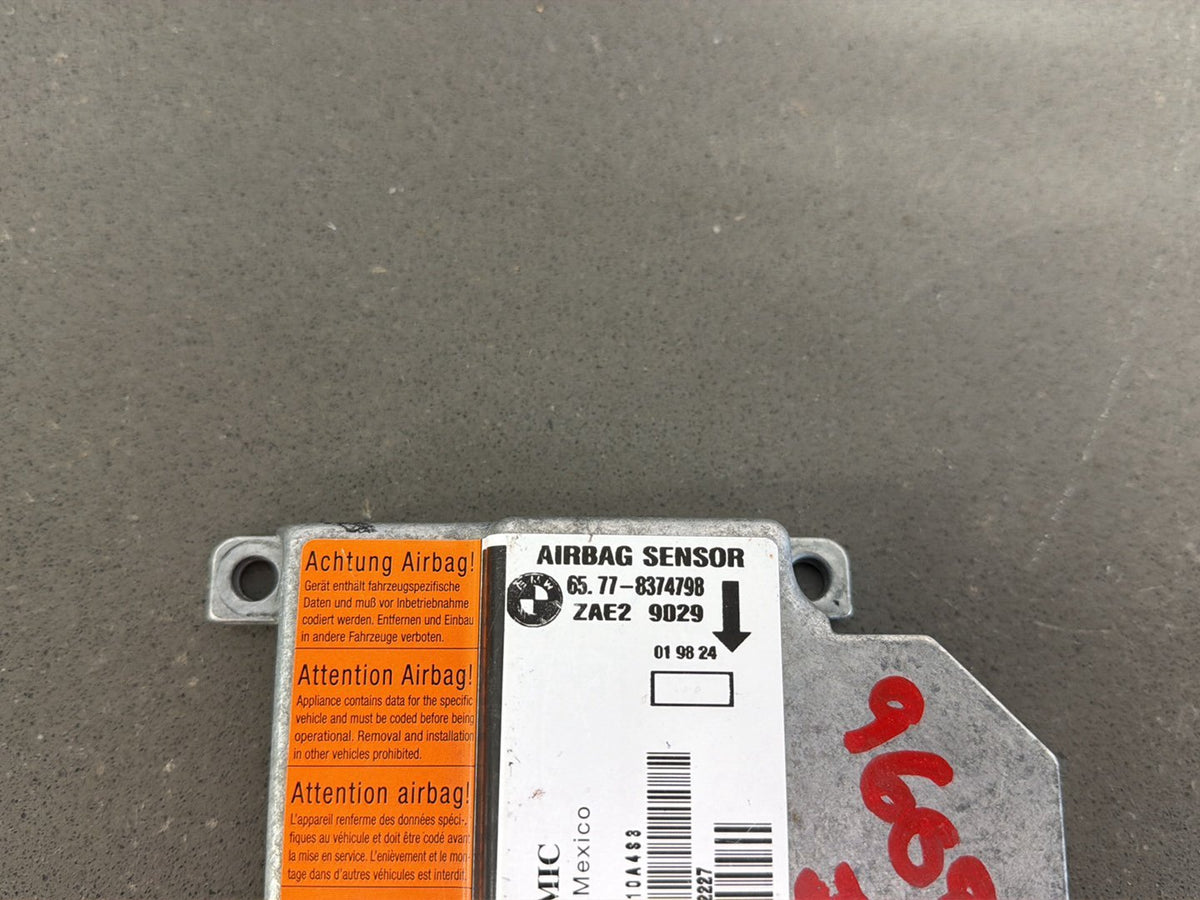 1998 BMW Z3 SRS Computer OEM 65778374798