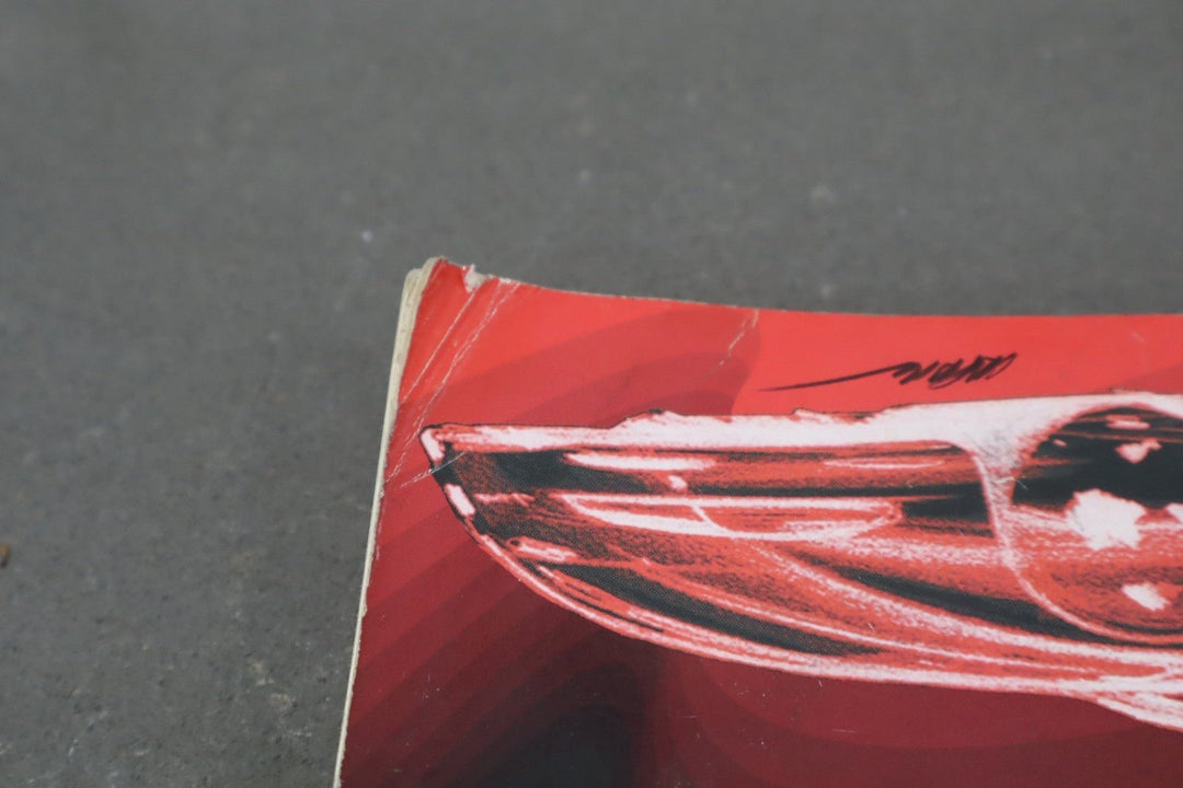 1998 Chevrolet Corvette Owners Handbook OEM