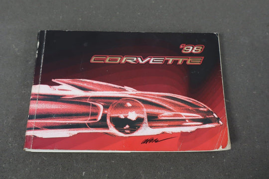 1998 Chevrolet Corvette Owners Handbook OEM