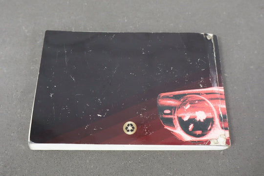 1998 Chevrolet Corvette Owners Handbook OEM