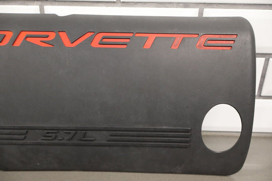 1999 - 2000 C5 Corvette 5.7L V8 LS1 Engine Fuel Rail Covers Pair Black
