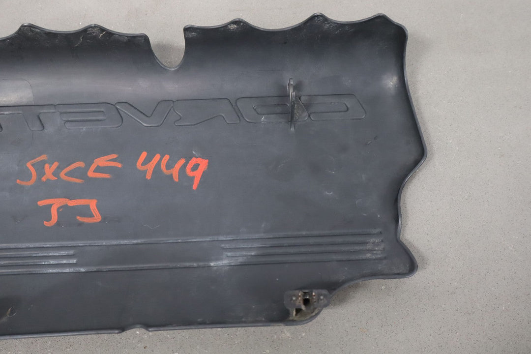 1999 - 2000 C5 Corvette 5.7L V8 LS1 Engine Fuel Rail Covers Pair Black