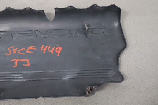 1999 - 2000 C5 Corvette 5.7L V8 LS1 Engine Fuel Rail Covers Pair Black