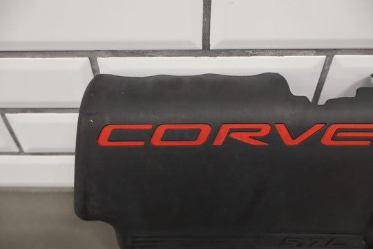 1999 - 2000 C5 Corvette 5.7L V8 LS1 Engine Fuel Rail Covers Pair Black