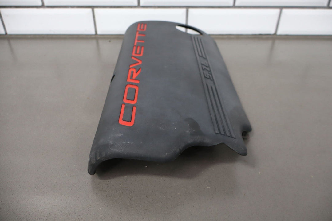 1999 - 2000 C5 Corvette 5.7L V8 LS1 Engine Fuel Rail Covers Pair Black