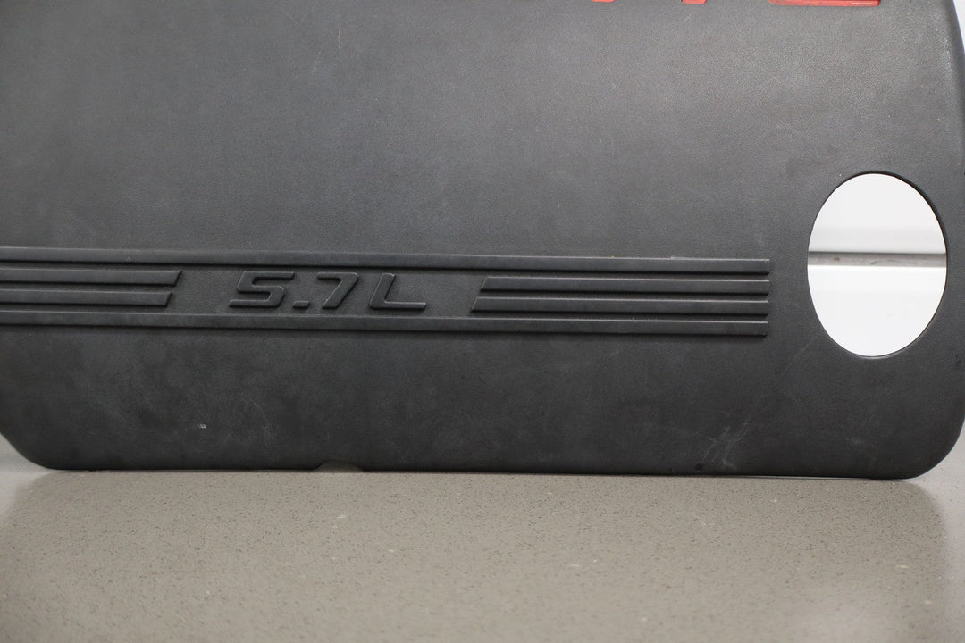 1999 - 2000 C5 Corvette 5.7L V8 LS1 Engine Fuel Rail Covers Pair Black