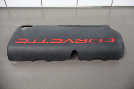 1999 - 2000 C5 Corvette 5.7L V8 LS1 Engine Fuel Rail Covers Pair Black