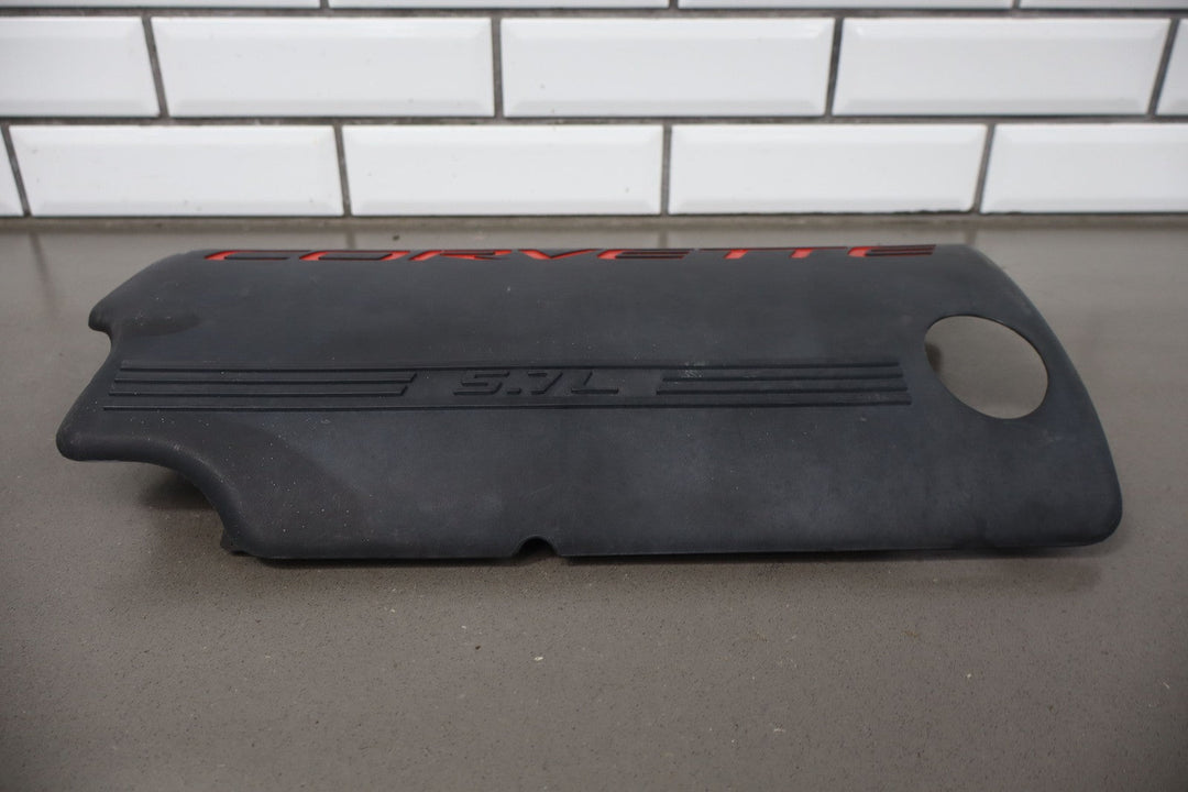 1999 - 2000 C5 Corvette 5.7L V8 LS1 Engine Fuel Rail Covers Pair Black