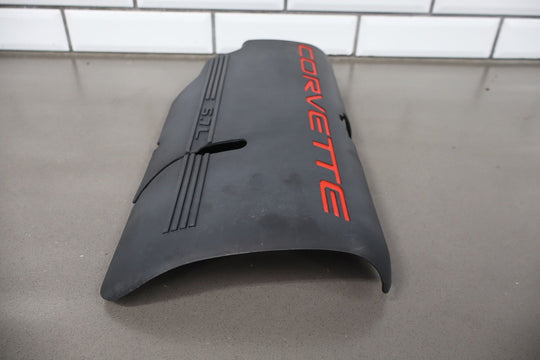 1999 - 2000 C5 Corvette 5.7L V8 LS1 Engine Fuel Rail Covers Pair Black