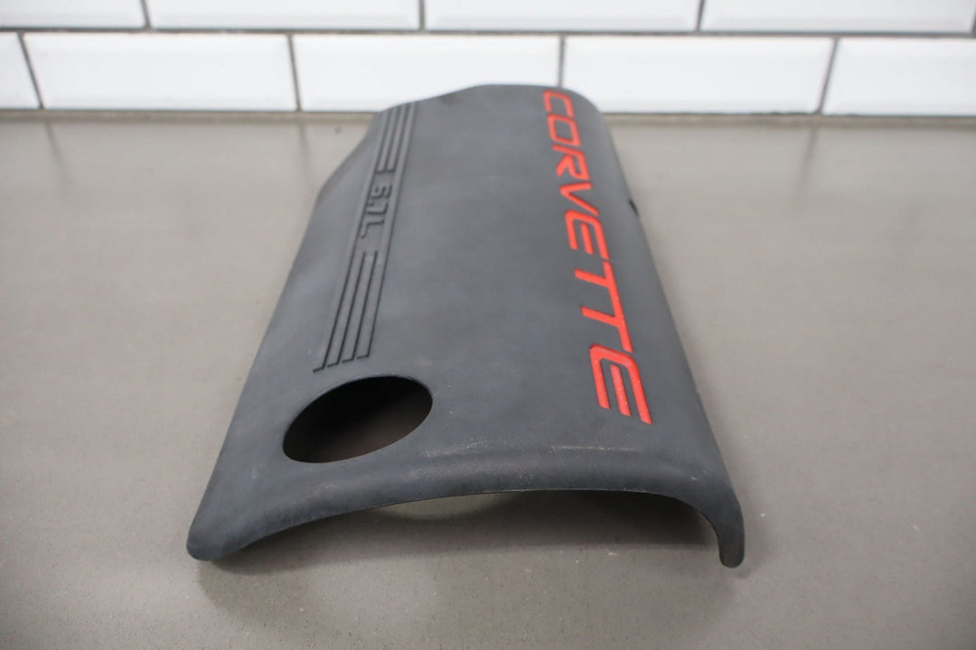 1999 - 2000 C5 Corvette 5.7L V8 LS1 Engine Fuel Rail Covers Pair Black