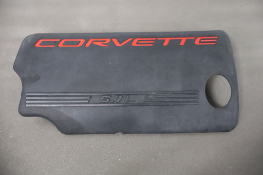 1999 - 2000 C5 Corvette 5.7L V8 LS1 Engine Fuel Rail Covers Pair Black