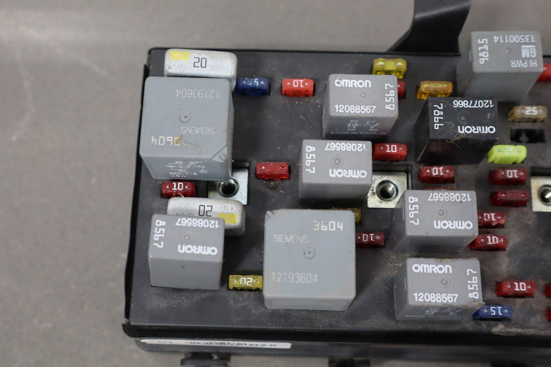 1999 - 2000 C5 Corvette OEM Cabin Fuse Relay Junction Box