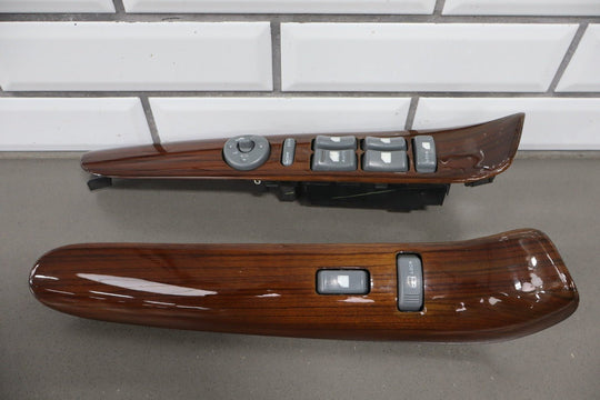 1999 - 2000 Cadillac Escalade GMT400 Woodgrain Front Window Switches Left/Right