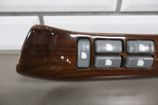 1999 - 2000 Cadillac Escalade GMT400 Woodgrain Front Window Switches Left/Right