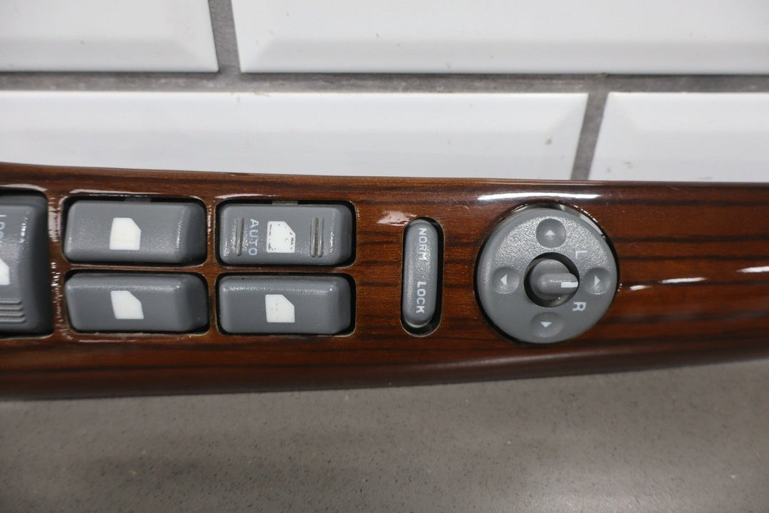 1999 - 2000 Cadillac Escalade GMT400 Woodgrain Front Window Switches Left/Right
