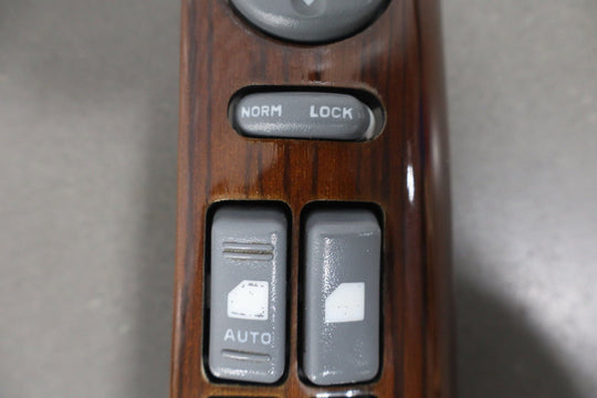 1999 - 2000 Cadillac Escalade GMT400 Woodgrain Front Window Switches Left/Right