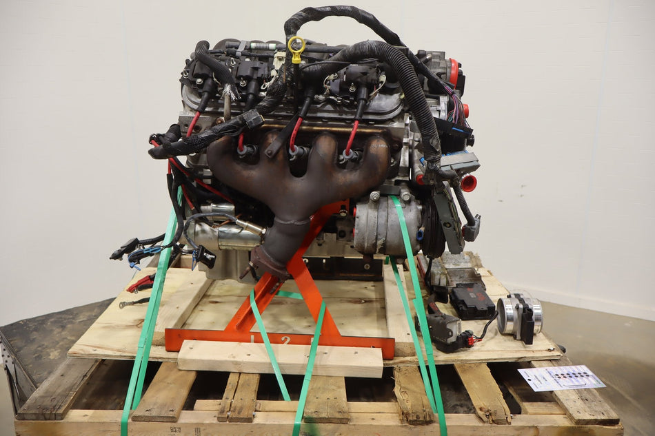 1999-2000 Chevrolet 5.7L LS1 Engine Dropout W/Accessories Hot Rod Oil Pan 136304 Miles