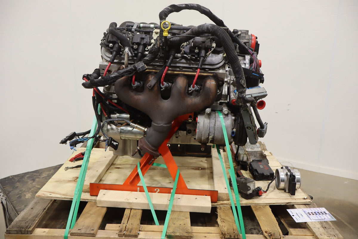 1999-2000 Chevrolet 5.7L LS1 Engine Dropout W/Accessories Hot Rod Oil Pan 136304 Miles