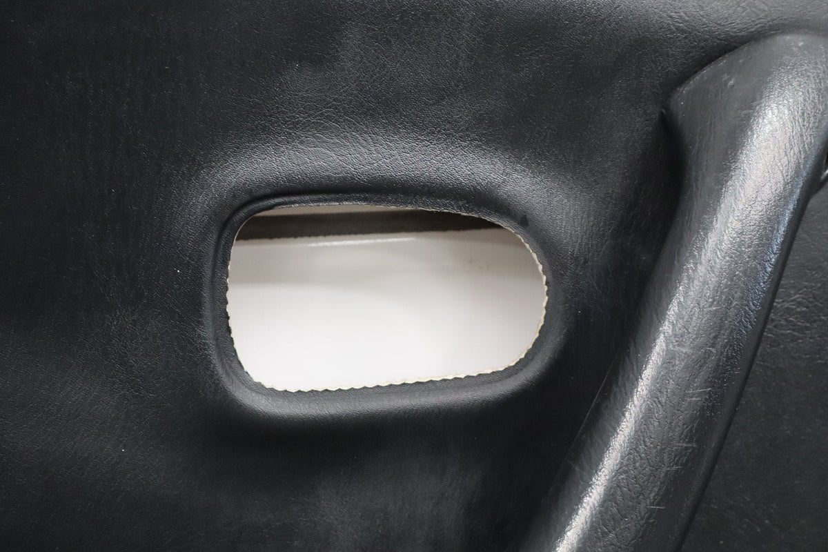 1999-2000 Mazda Miata Left Driver Door Trim Panel Black