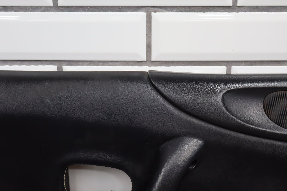 1999-2000 Mazda Miata Left Driver Door Trim Panel Black