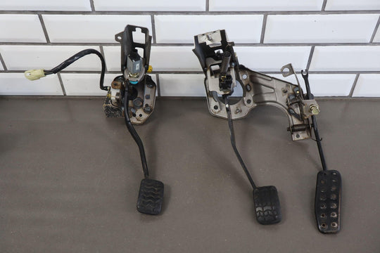 1999 - 2000 Mazda Miata NB 2 Piece Pedal Set Accelerator Brake Clutch