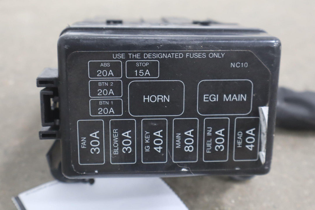 1999 - 2000 Mazda Miata NB Engine Fuse Relay Junction Box W/Harness
