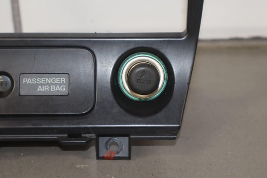 1999 - 2000 Mazda Miata NB Interior Radio Trim Bezel (Black) OEM