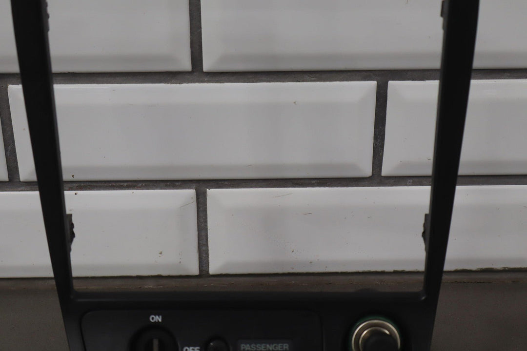 1999 - 2000 Mazda Miata NB Interior Radio Trim Bezel (Black) OEM