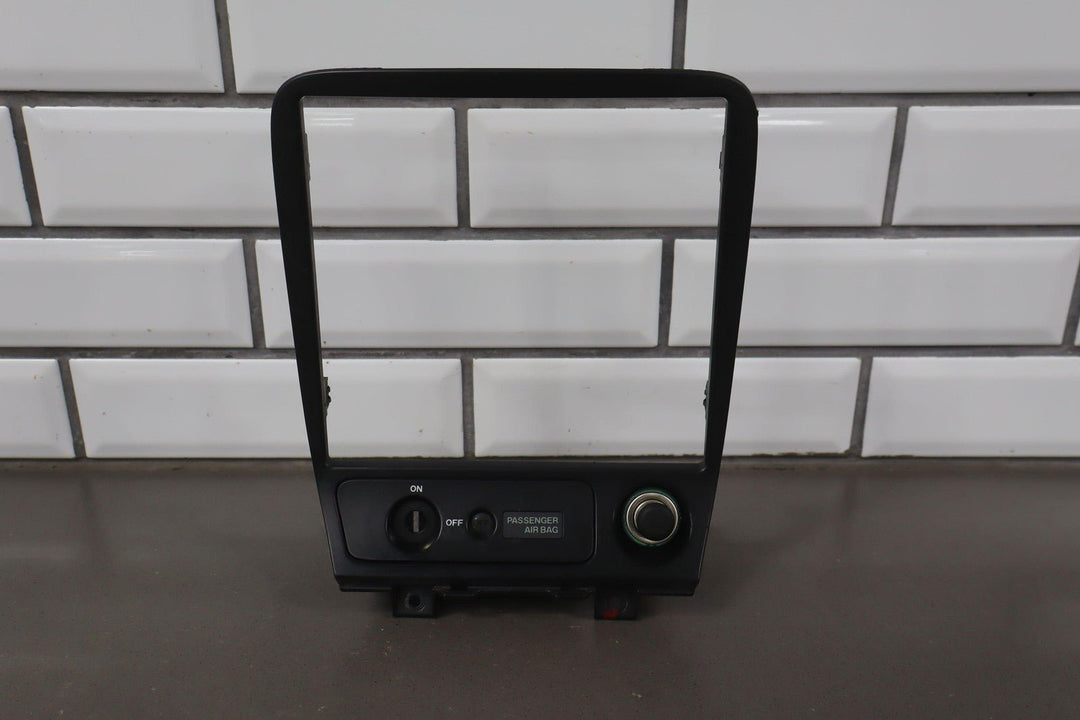 1999 - 2000 Mazda Miata NB Interior Radio Trim Bezel (Black) OEM