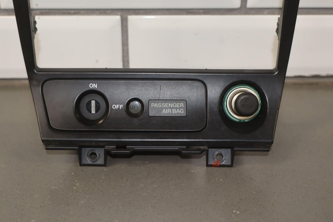 1999 - 2000 Mazda Miata NB Interior Radio Trim Bezel (Black) OEM