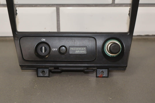 1999 - 2000 Mazda Miata NB Interior Radio Trim Bezel (Black) OEM