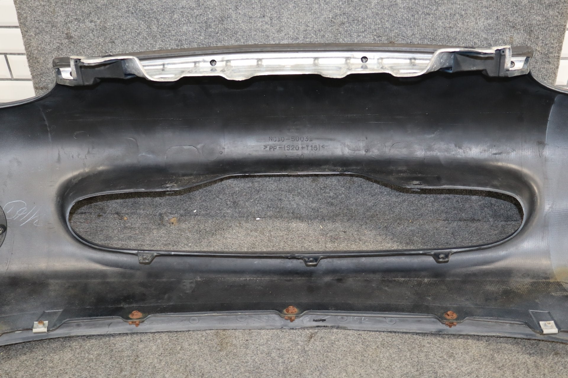 1999-2000 Mazda MX-5 Miata Front Bumper Twilight Blue MIca 12K
