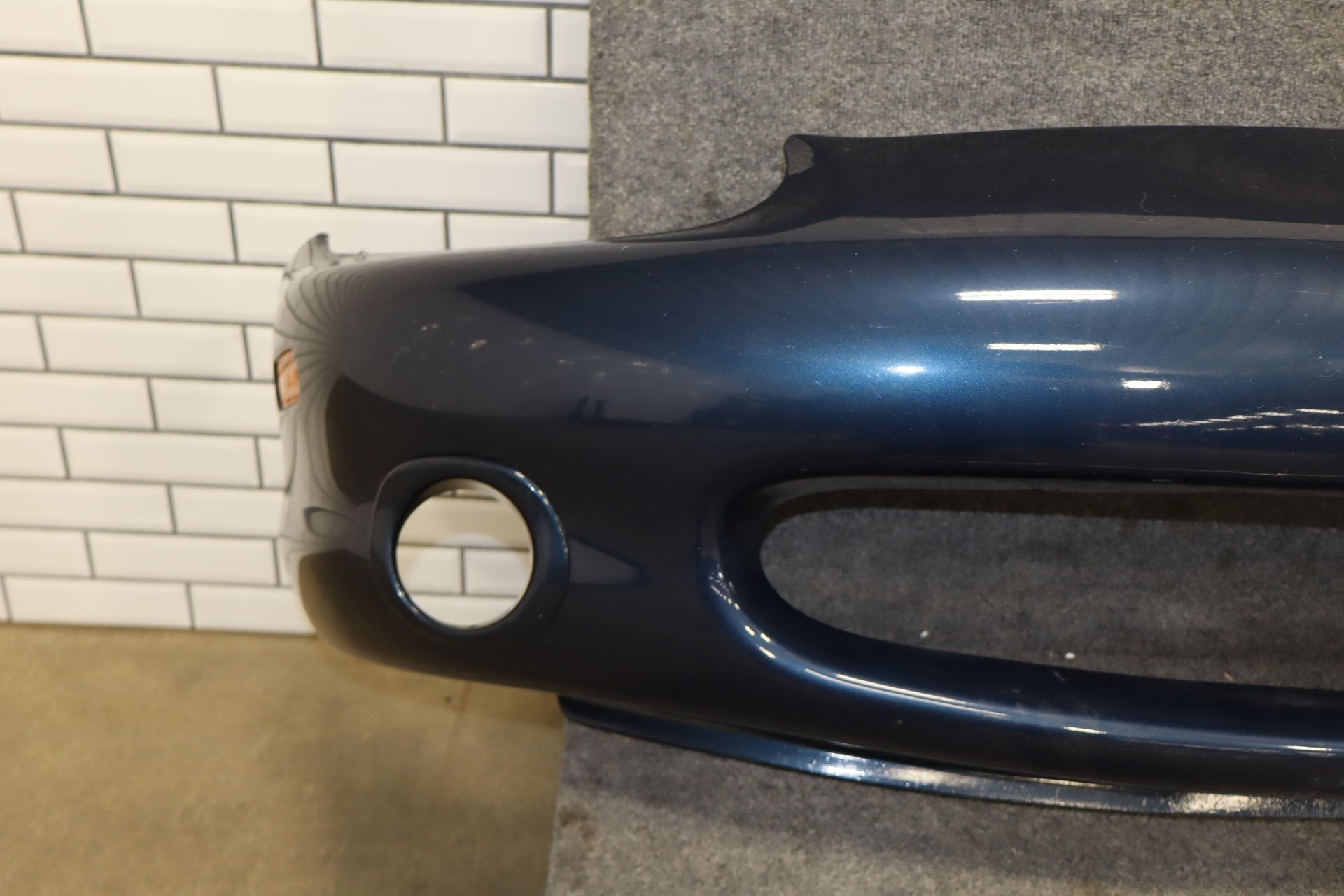 1999-2000 Mazda MX-5 Miata Front Bumper Twilight Blue MIca 12K