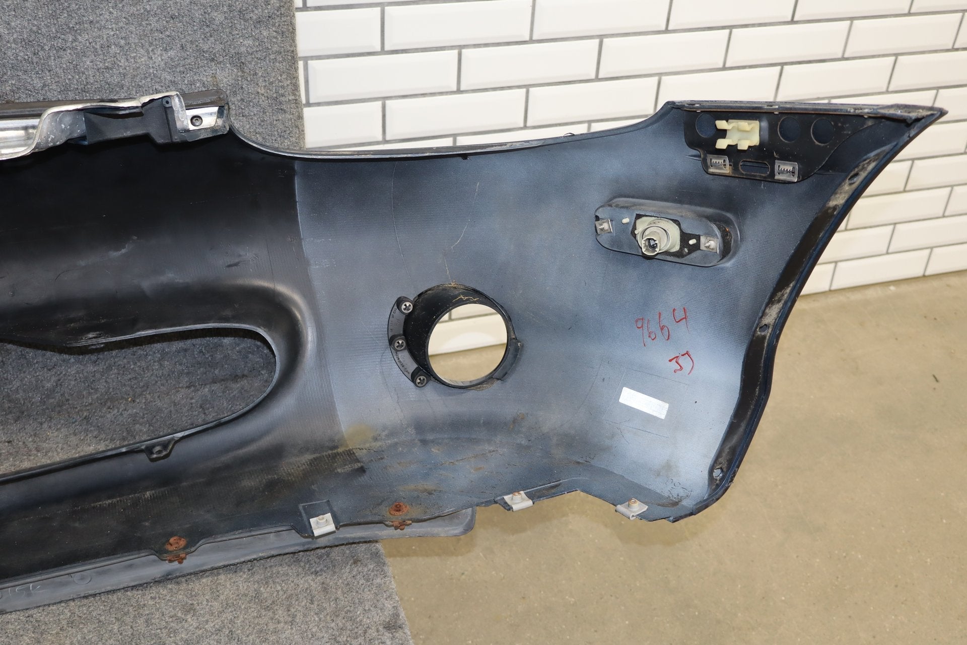 1999-2000 Mazda MX-5 Miata Front Bumper Twilight Blue MIca 12K