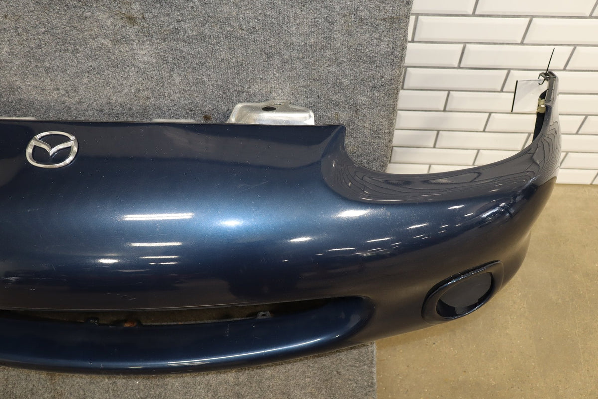 1999-2000 Mazda MX-5 Miata Front Bumper Twilight Blue MIca 12K