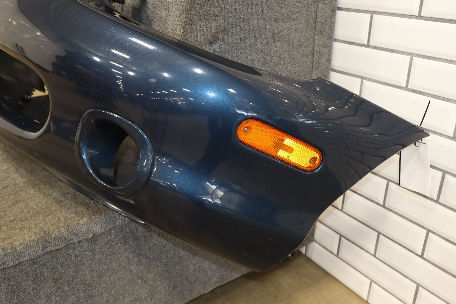 1999-2000 Mazda MX-5 Miata Front Bumper Twilight Blue MIca 12K