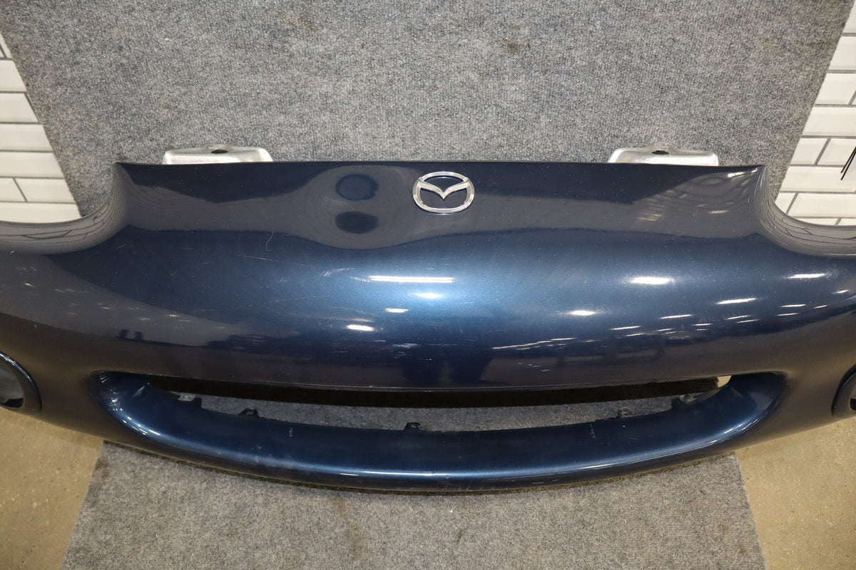 1999-2000 Mazda MX-5 Miata Front Bumper Twilight Blue MIca 12K