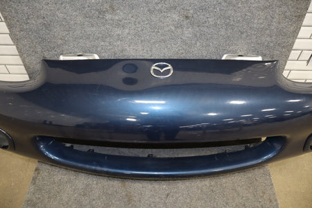 1999-2000 Mazda MX-5 Miata Front Bumper Twilight Blue MIca 12K
