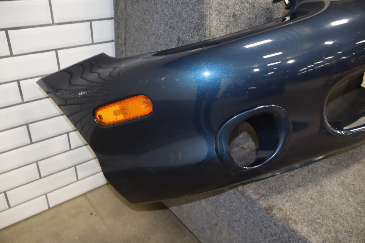 1999-2000 Mazda MX-5 Miata Front Bumper Twilight Blue MIca 12K